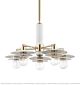 Nordic Minimalist Double Metal Chandelier Citilux - NU145-2284
