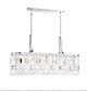 Textured Metal Texture Glass Buckle Chandelier Long Section Citilux - NU145-2289