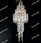 Textured Metal Texture Glass Buckle Hollow Chandelier Citilux - NU145-2290