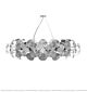 Kfloating Flat Leaf Chandelier Silver Citilux - NU145-2292