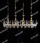 Keuropean Dry Ochre Glass Long Dining Chandelier Citilux - NU145-2301