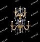 European Dry Ochre Glass Double Wall Light Citilux - NU145-2303