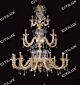 European Dry Ochre Glass Multi-Tier Chandelier Citilux - NU145-2304