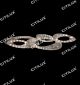 Irregular Crystal Combination Ring Chandelier / Customizable Citilux - NU145-2306