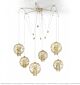Stainless Steel Mosaic Lantern Multi-Head Chandelier Citilux - NU145-2321