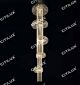 Stainless Steel Lantern style Multi-tier Chandelier Citilux - NU145-2322