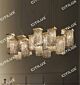 Dry Color Square Multi-Head Combination Crystal Chandelier Citilux - NU145-2336