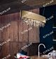 Nordic Olive-Shaped Cognac Chandelier Citilux - NU145-2342