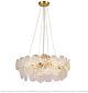 Double Glass Round Copper Chandelier Small Citilux - NU145-2398