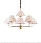 Full Copper Lotus Blade Cone Lampshade Double Large Chandelier Citilux - NU145-2415