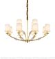 Crystal Beads Copper Double Chandelier Large Citilux - NU145-2417