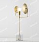 All Copper Jazz White Marble Bedside Table Lamp Citilux - NU145-2420