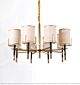 American Black Copper Brass Stitching Large Chandelier Citilux - NU145-2451