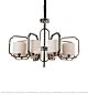 Copper Chinese Black Copper Fabric Lampshade Chandelier Large Citilux - NU145-2455