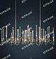 Stereo Icicle Multi-Head Chandelier Gold Citilux - NU145-1030