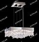 Simple Modern Stainless Steel Knot Square Crystal Chandelier Citilux - NU145-2458