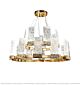 Light Luxury Glass Double Tier 19 Lights Chandelier Citilux - NU145-2470