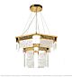 Light Luxury Glass Double-Decker Chandelier Small Citilux - NU145-2471