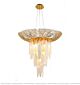 Pure Copper Glass Wafer Small Chandelier Citilux - NU145-2485