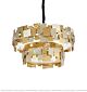 Modern Irregular Double-Tier Metal Piece Creative Chandelier Citilux - NU145-2160
