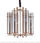Postmodern Green Bronze Glass Chandelier Citilux - NU145-2154