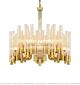 Staggered Glass Tube Modern Chandelier Citilux - NU145-1883