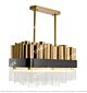 Stainless Steel Metal Dining Chandelier Citilux - NU145-1841