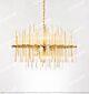 Full Copper Glass Line Modern Chandelier Citilux - NU145-1896