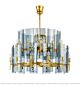 Tile Glass Chandelier Citilux - NU145-2073