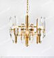 Transparent Crystal Stainless Steel Titanium Small Chandelier Citilux - NU145-1887