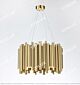 Stainless Steel Titanium Gold Modern Medium Chandelier Citilux - NU145-2059