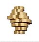 Postmodern Irregular Coil Stainless Steel Wall Light Citilux - NU145-2033