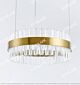 Stainless Steel Ring Glass 500Mm Gold Colour Chandelier Citilux - NU145-2003