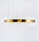 Stainless Steel Ring Glass 600Mm Gold Colour Chandelier Citilux - NU145-2002