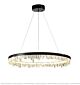 Natural Crystal Facing Down Stainless Steel Chandelier Citilux - NU145-1835