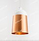 Modern Minimalist Single Head Chandelier High-White + Gold Citilux - NU145-1993