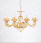 European Handmade Glass Carved Large Chandelier Citilux - NU145-1991