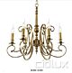 Bardia Classic European Style Brass Pendant Light Elegant Range Citilux - NU111-1554