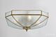 Burwood Classic Brass Made Flush Mount Ceiling Light Elegant Range Citilux - NU111-1208