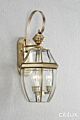 Dangar Island Classic Outdoor Brass Wall Light Elegant Range Citilux - NU111-1287