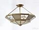 Edmondson Park Classic Brass Made Semi Flush Mount Ceiling Light Elegant Range Citilux - NU111-1136