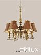 Elvina Bay Classic European Style Brass Pendant Light Elegant Range Citilux - NU111-1489