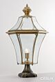 Fairfield Traditional Outdoor Brass Made Pillar Mount Light Elegant Range Citilux - NU111-1390