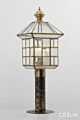 Gregory Hills Classic Outdoor Brass Made Post Light Elegant Range Citilux - NU111-1440