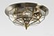 Hornsby Traditional Brass Made Flush Mount Ceiling Light Elegant Range Citilux - NU111-1220