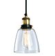 Industrial Vintage Glass Pendant Lamp - 14cm - Pendant Light - Citilux - NU104-1115