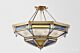 Maddens Plains Classic Brass Made Semi Flush Mount Ceiling Light Elegant Range Citilux - NU111-1127