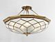 Merrylands West Classic Brass Made Semi Flush Mount Ceiling Light Elegant Range Citilux - NU111-1116