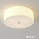 Tennessee plain cylinder shape with off white fabric shade ceiling light Citilux - NU142-1006