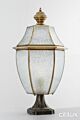 Pyrmont Traditional Outdoor Brass Made Pillar Mount Light Elegant Range Citilux - NU111-1402